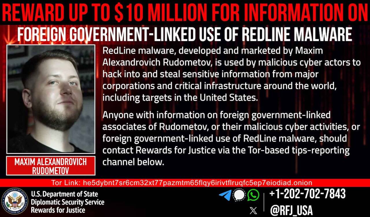 uncle-sam-puts-$10m-bounty-on-redline-dev-and-russia-backed-cronies uncle-sam-puts-$10m-bounty-on-redline-dev-and-russia-backed-cronies